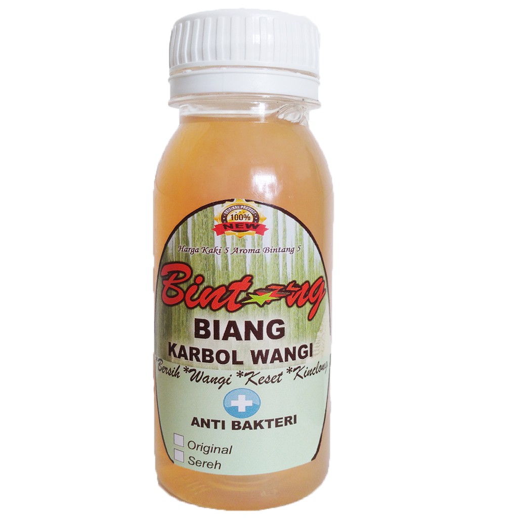 Biang Karbol Wangi BINTANG 1 Liter + Anti Bakteri