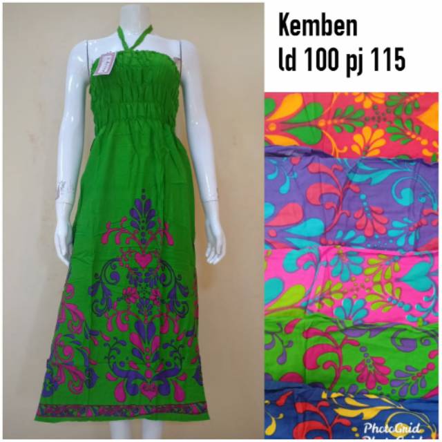 Daster Kemben Tali Seksi Batik Rayon Daster Nyaman bahan Adem bisa dipakai Sehari hari buat Tidur