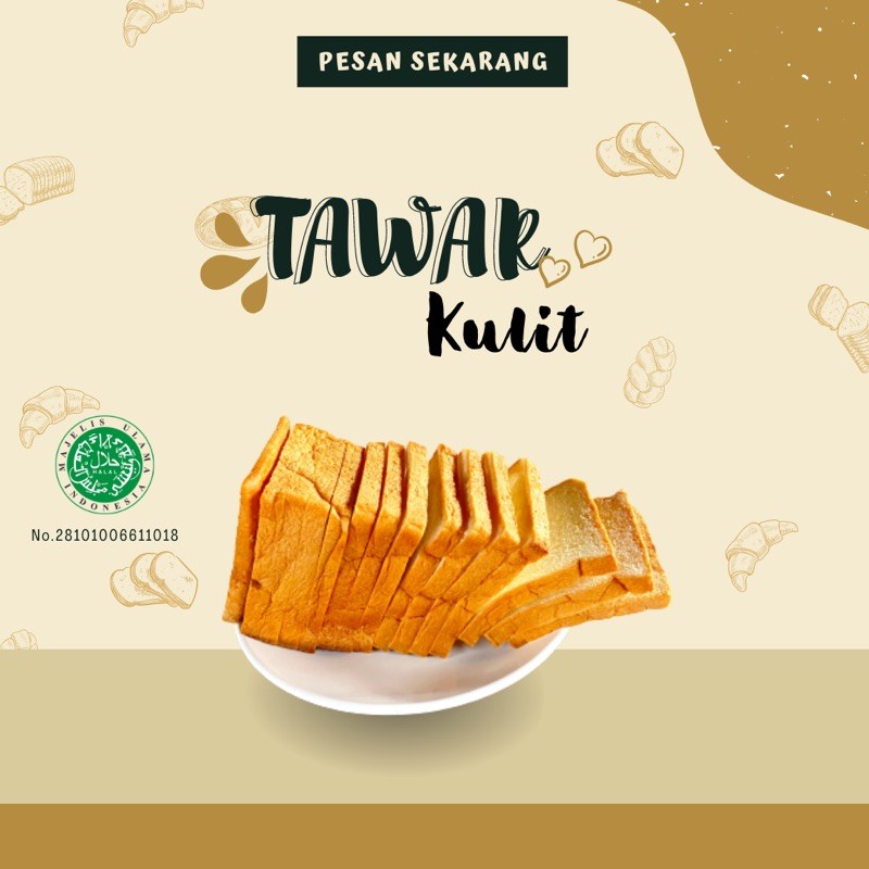 

Roti Tawar Kulit Tawar Tanpa Kulit By Livia