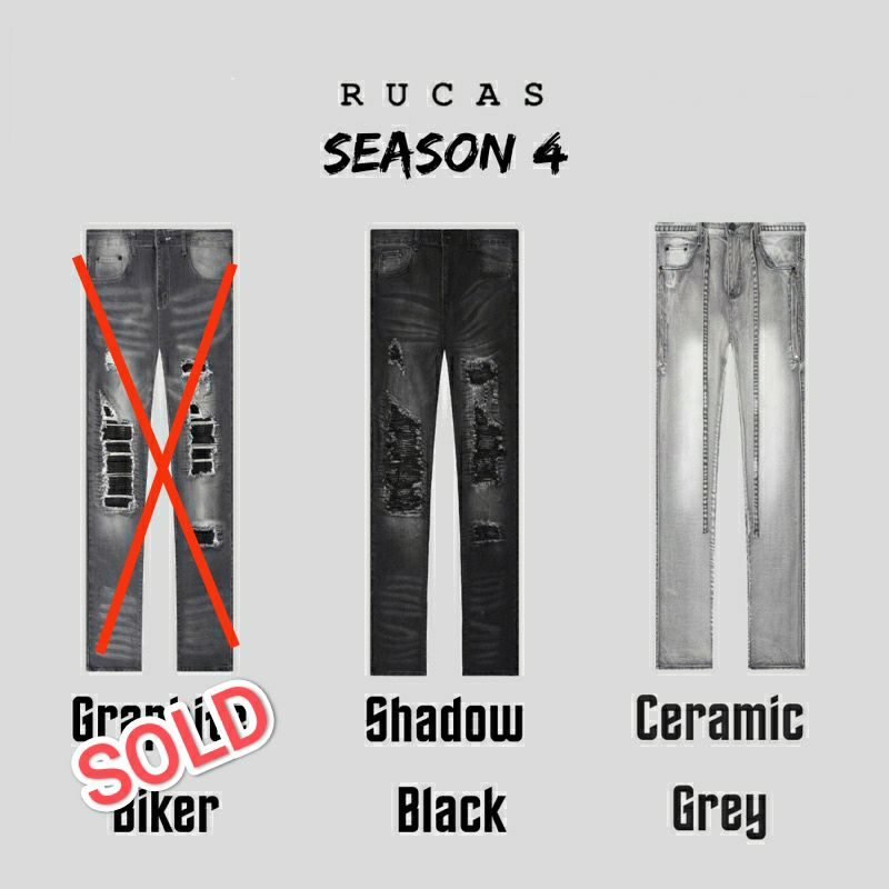 RUCAS | SEASON 4 | SHADOW BLACK | SIZE 33 | RARE | TERMURAH SE MARKETPLACE