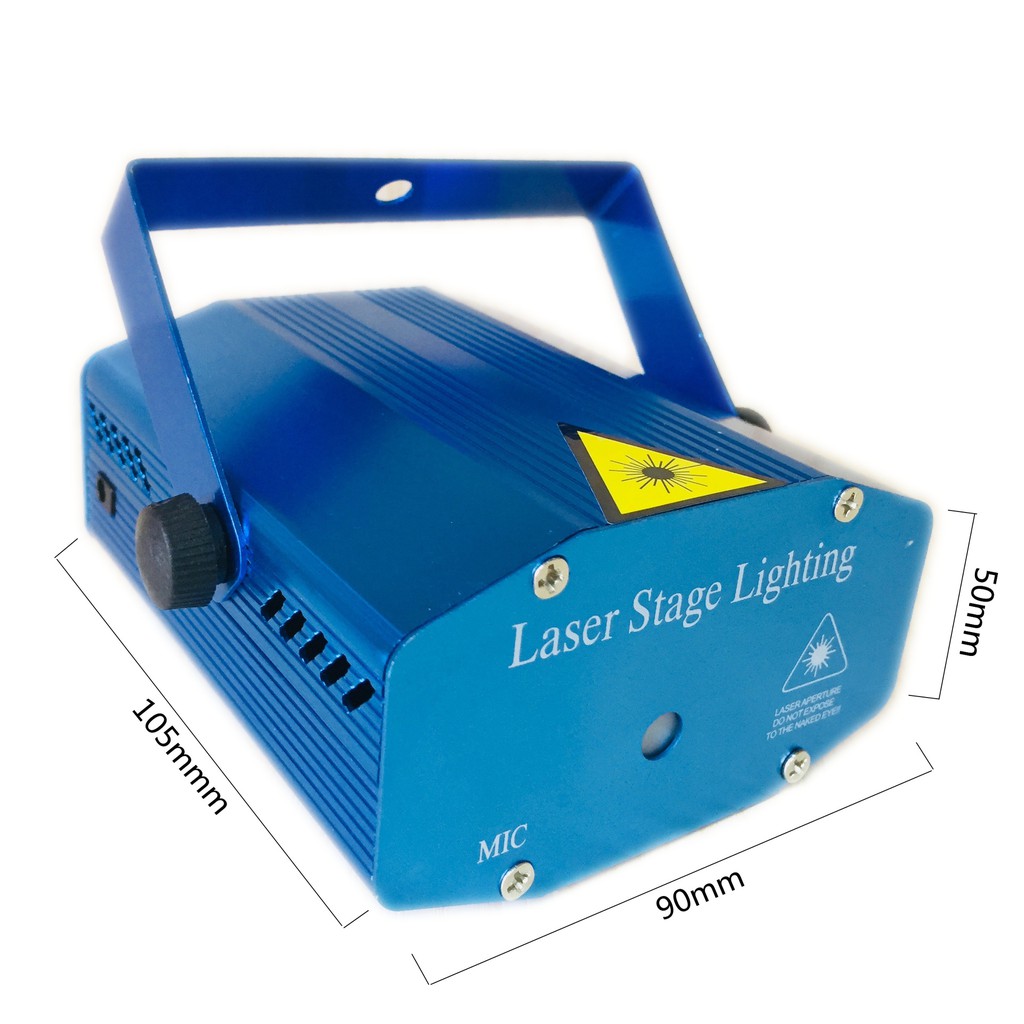 MINI LASER STAGE LIGHTING / LAMPU DISCO RUANGAN