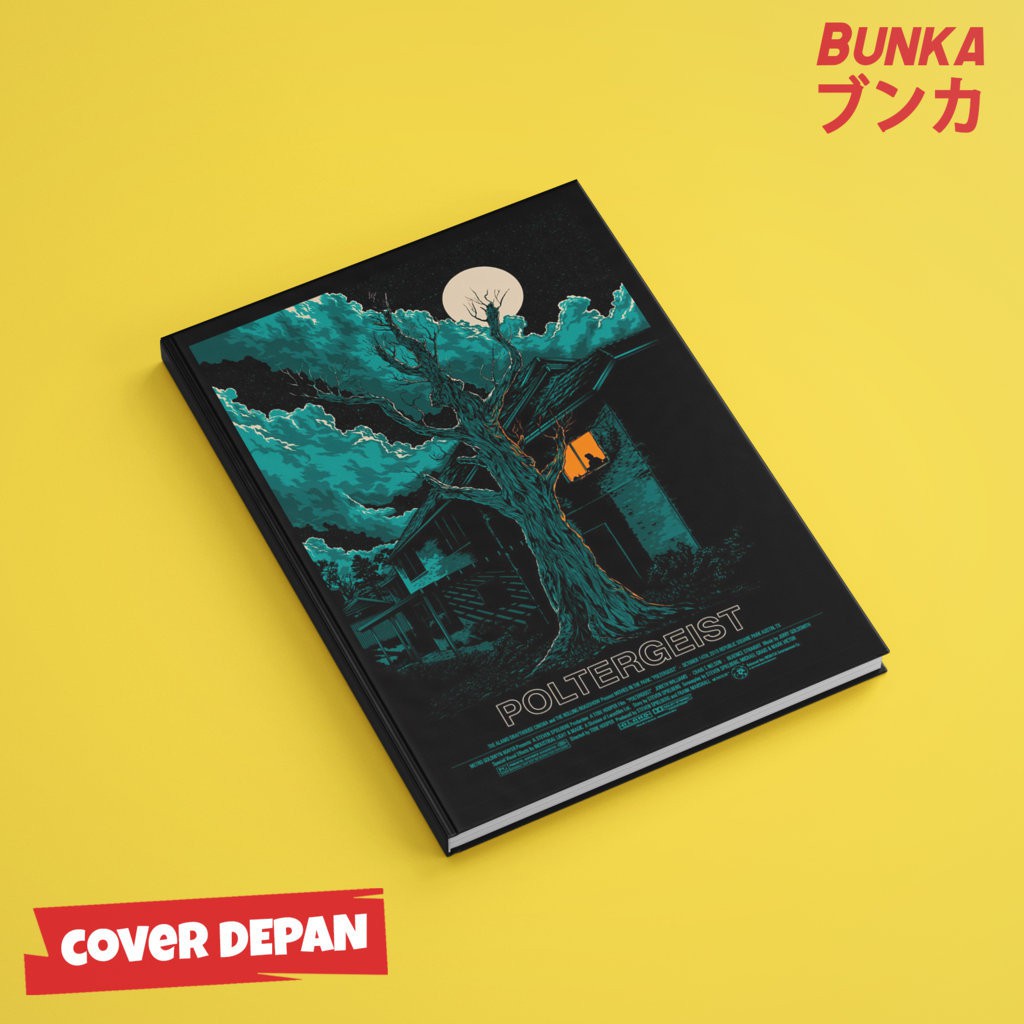 

Notebook The Poltergeist Hardcover A5 Buku Tulis Catatan Note Agenda Planner Jurnal