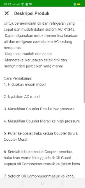Alat cek oli freon kompresor ac mobil alat tes oli kompresor ac mobil