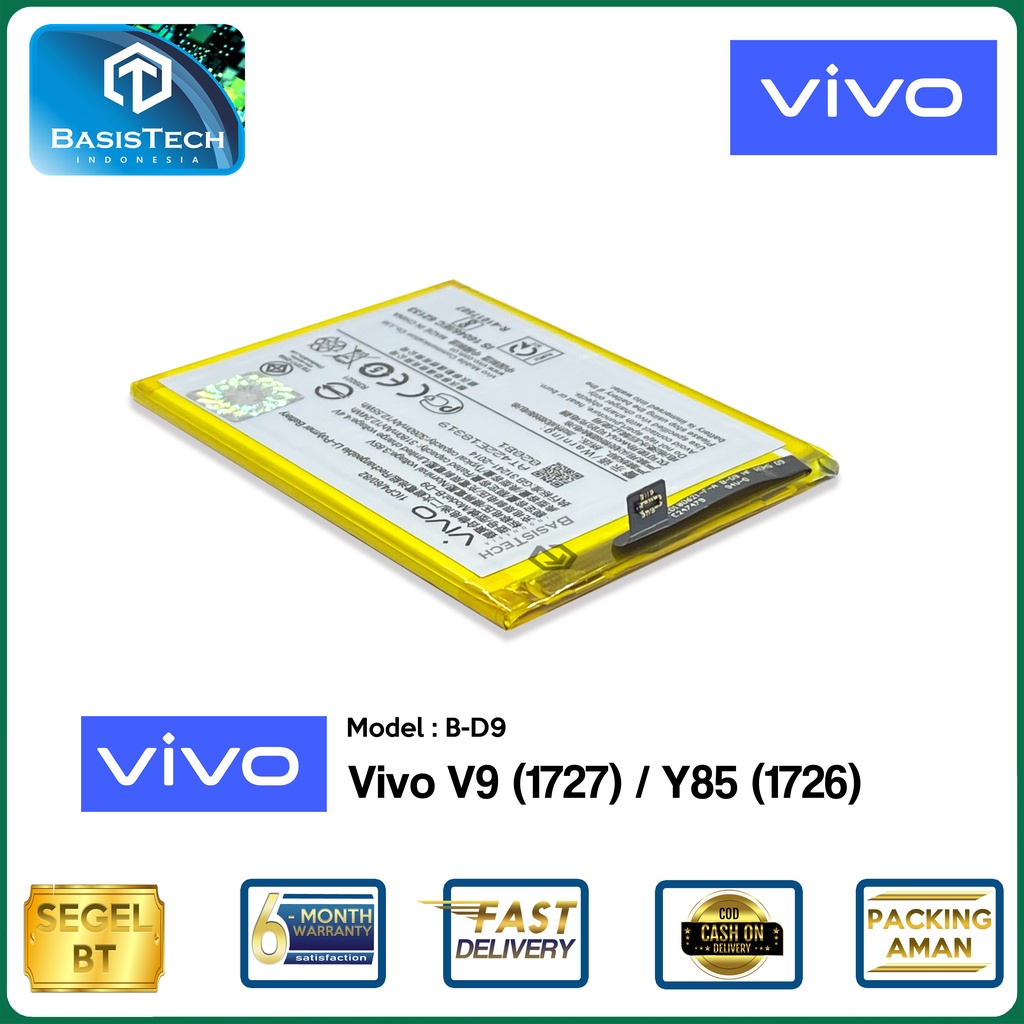 BATERAI VIVO 1727 VIVO V9 - VIVO 1726 VIVO Y85 - B-D9 - ORI99