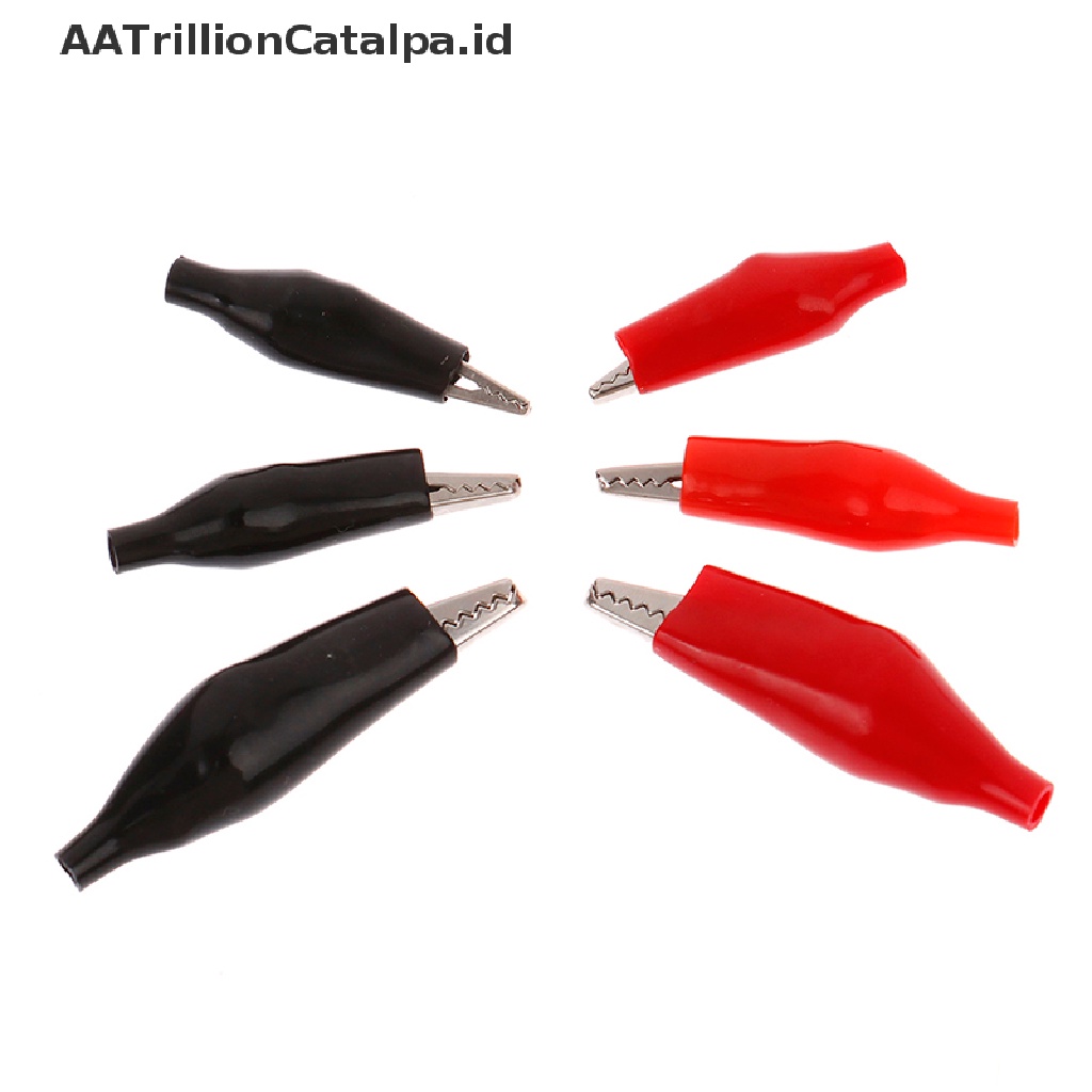 Aatrillioncatalpa 10Pcs / lot Klip Buaya 28mm / 35mm / 45mm Warna Warni Untuk test power