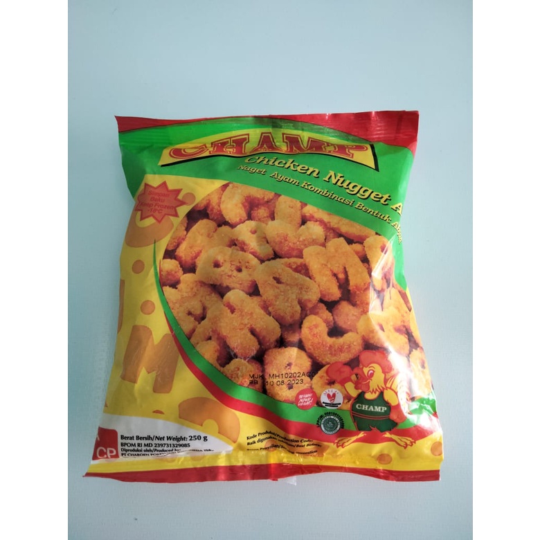 

CHAMP NAGET AYAM KOMBINASI BENTUK ABJAD 250 GR
