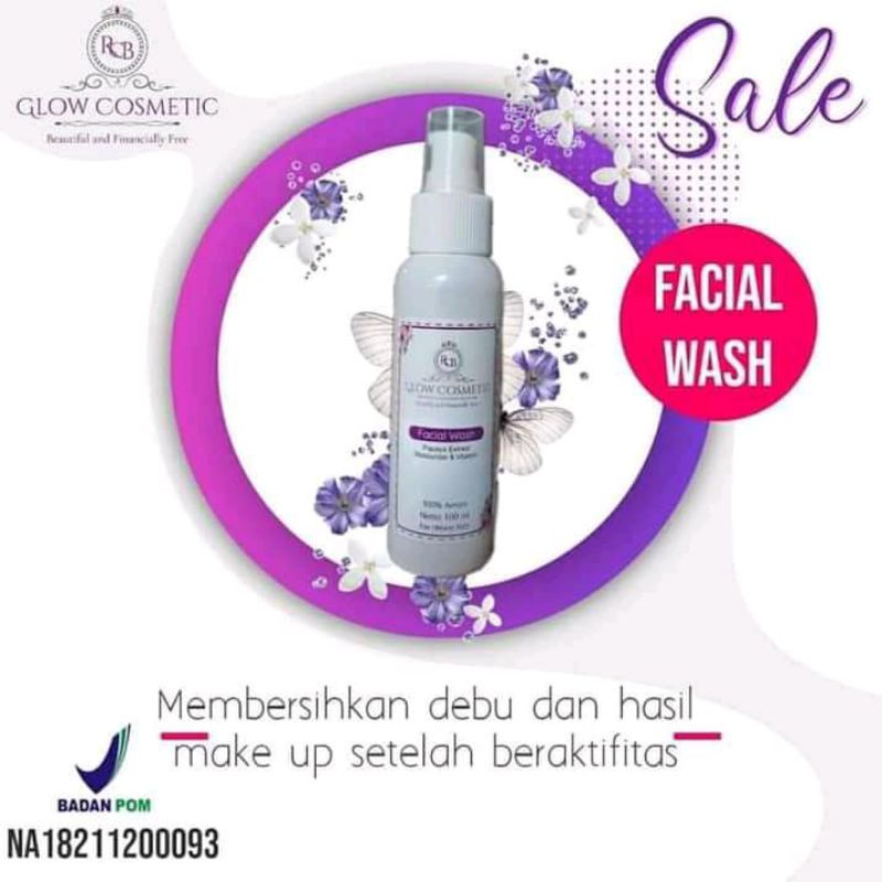 COD FACIAL WASH RCB GLOW