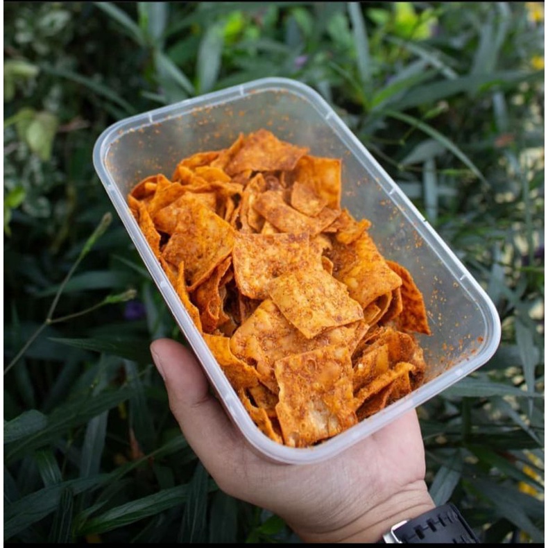 

kerupuk pangsit bumbu rempah asli