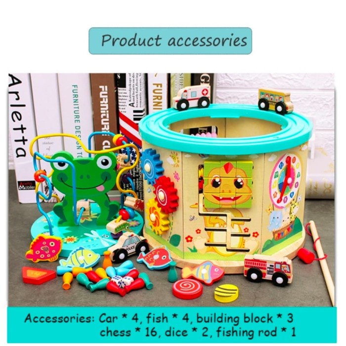 MAINAN & HOBI MAINAN ANAK - ANAK MAINAN EDUKASI ANAK BOX MULTIFUNGSI