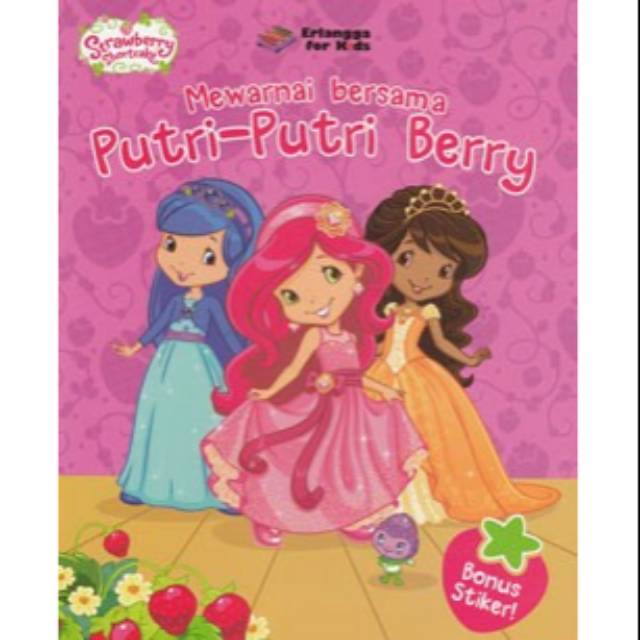 Strawberry Shortcake Mewarnai Bersama Putri Putri Berry Shopee Indonesia