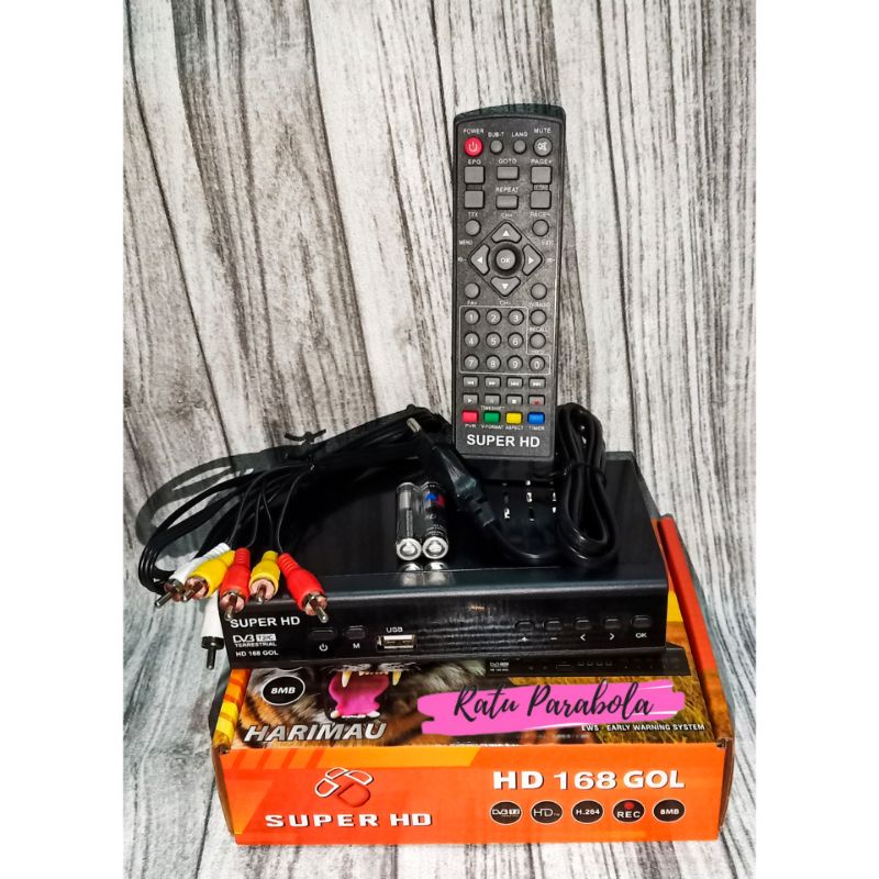 Set top box HARIMAU / KOMODO SUPER HD 168 GOL