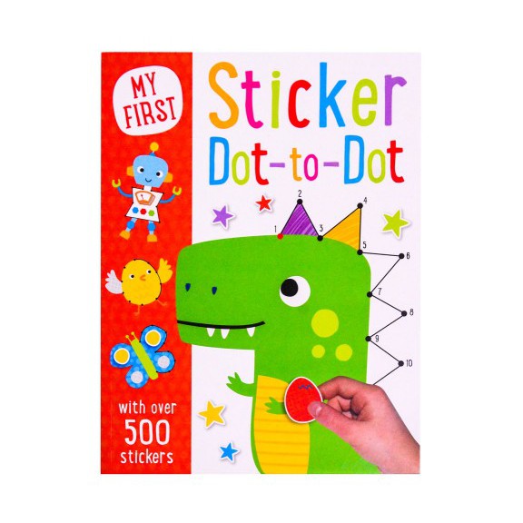 

My First Sticker Dot-to-Dot - With over 500 Stickers