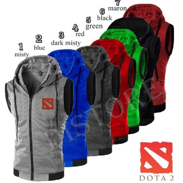 Jaket rompi vest Dota 2