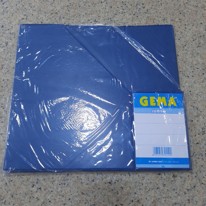 File-Box- Box File Jumbo Gema 11 Cm / Box File Pvc Gema - Hitam -Box-File.