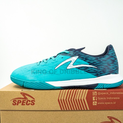 Sepatu Futsal Specs Accelerator Alpha Pro IN Aqua 401576 Original BNIB