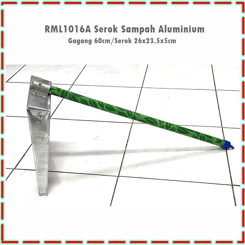 RML1016A Serok Sampah/Pengki Aluminium