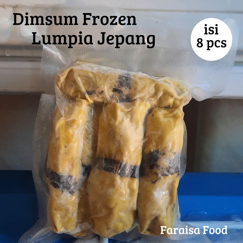 

DIMSUM FROZEN LUMPIA JEPANG ISI 8 PCS DIMSUM FROZEN FOOD EKONOMIS ENAK MURAH DAN HALAL