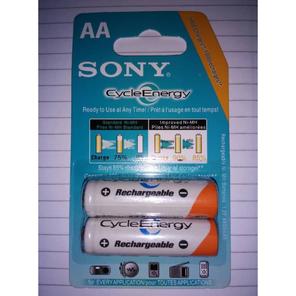 Baterai Charger Sony Aa / Batre Charger Sony Aa 4600 Mah