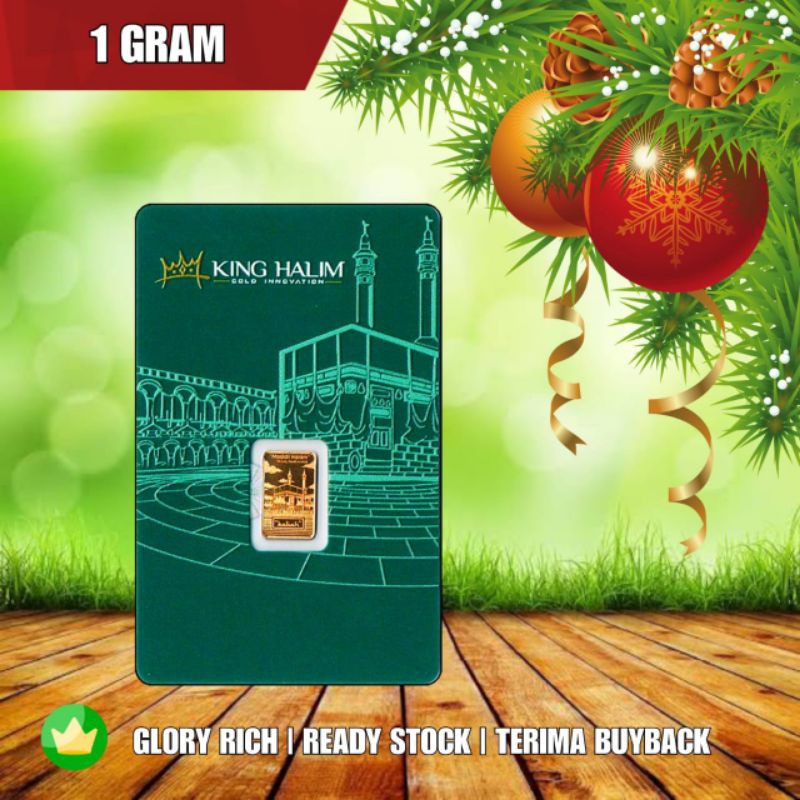 King halim 1 gram newpress Masjidil Haram