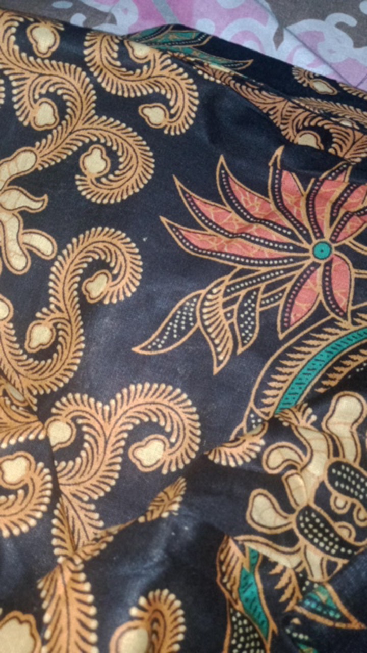 Pasangan Baju Batik Keluarga Kemeja Batik Motik Sekar Sogan