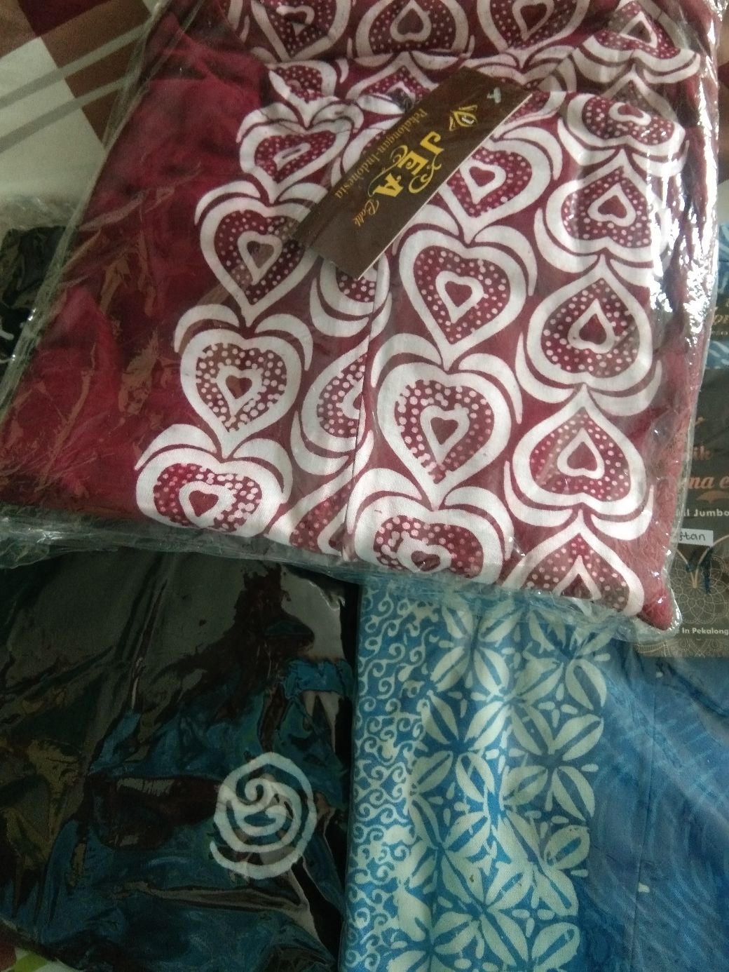 Gamis Rayon Candi Mekar Longdress Karet Jumbo Busui Bumil Resleting Big Size Batik Cap