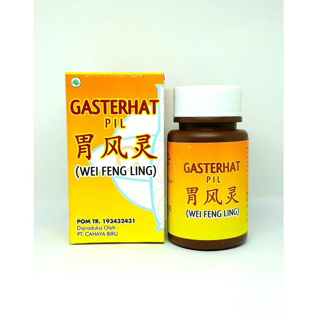 GASTERHAT PIL - WEI FENG LING - obat maag - asam lambung - pencernaan herbal