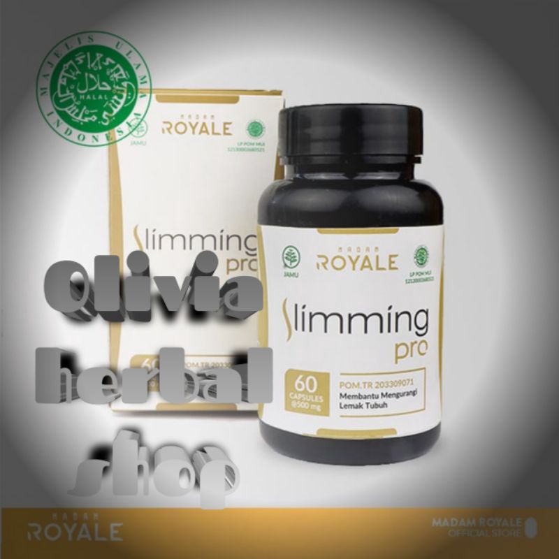 Slimming pro obat herbal pelangsing badan ORIGINAL BPOM