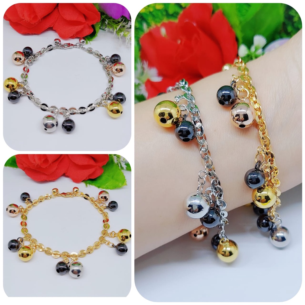 Set perhiasan gelang dan cincin anggur 0269