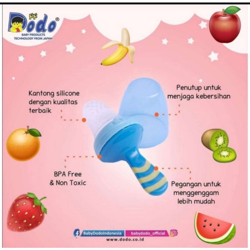 Empeng Buah Dodo /Silicone Food Feeder DAC050