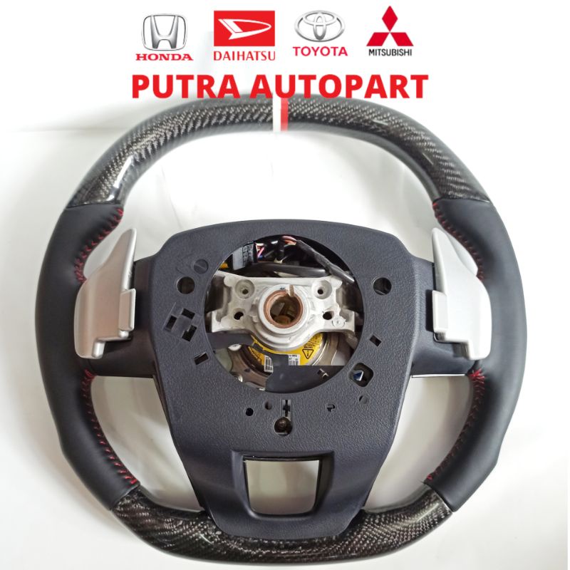 stir setir carbon kevlar fortuner vrz hilux revo original