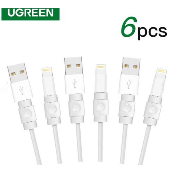 

(BISA COD) UGREEN Set 6 Pcs Pelindung Kabel Data Charger Agar Tidak Rusak Protect PROMO Kode 89