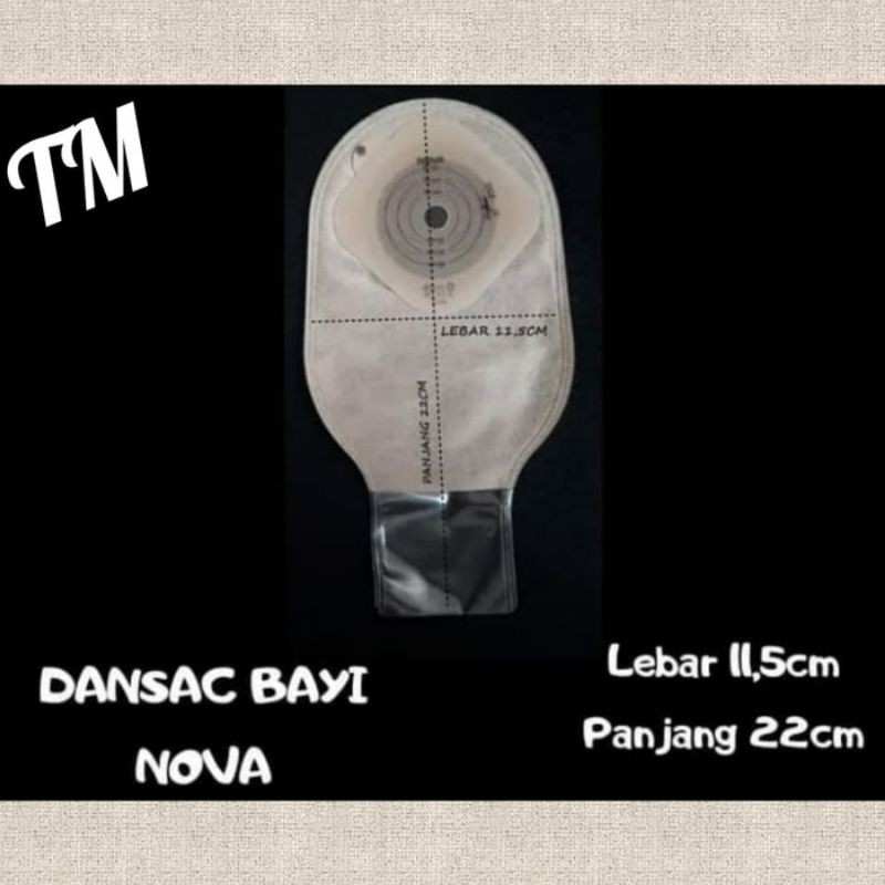 Dansac Bayi Nova 818-10 Kantong Kokostomy