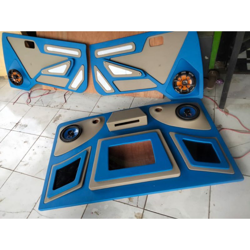 PLAFON & DOORTRIME / DEK PINTU L300 ( LAMPU 3D )