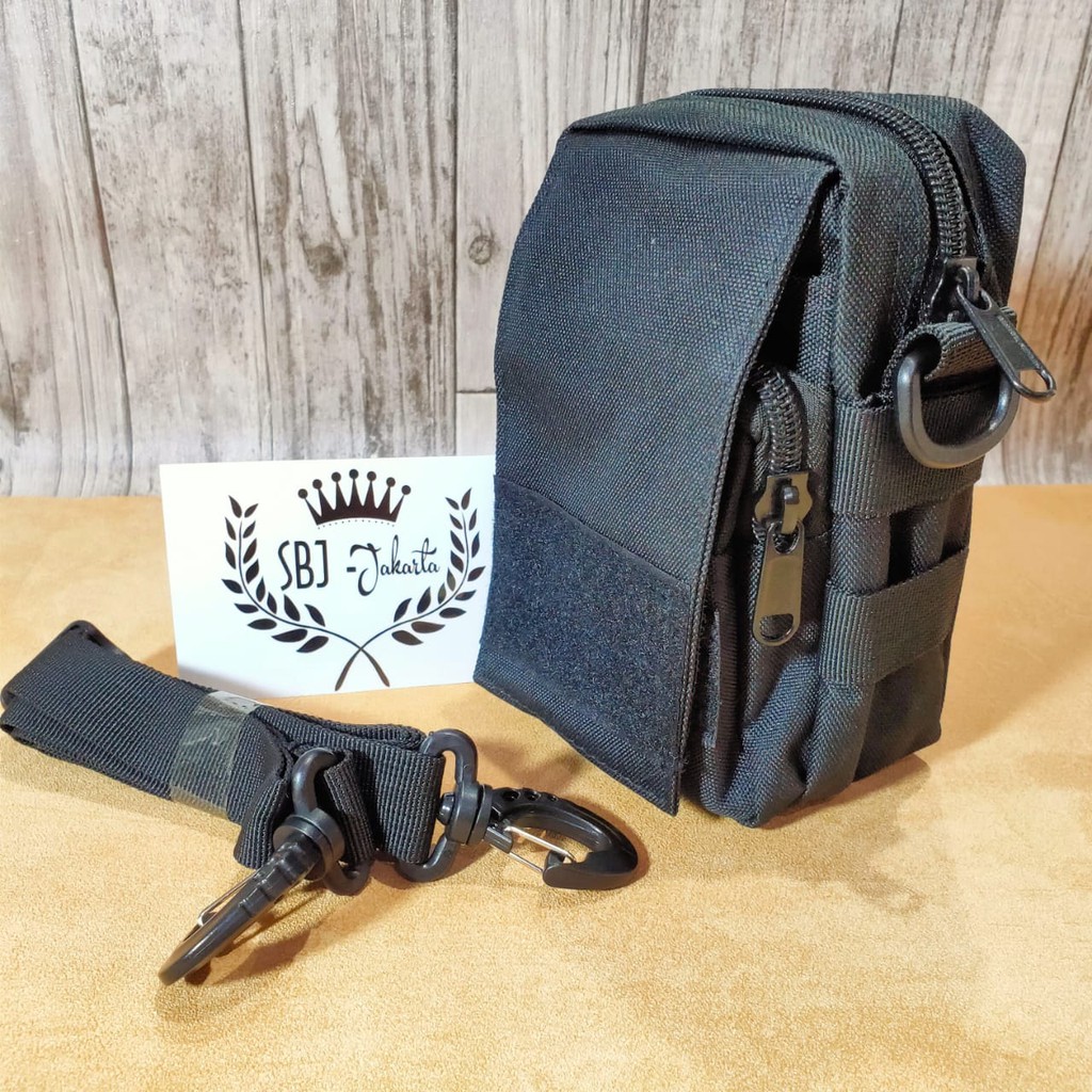 Tas pinggang Selempang Dompet Gadget Multifungsi Black Hawk Commandos SBJ-48