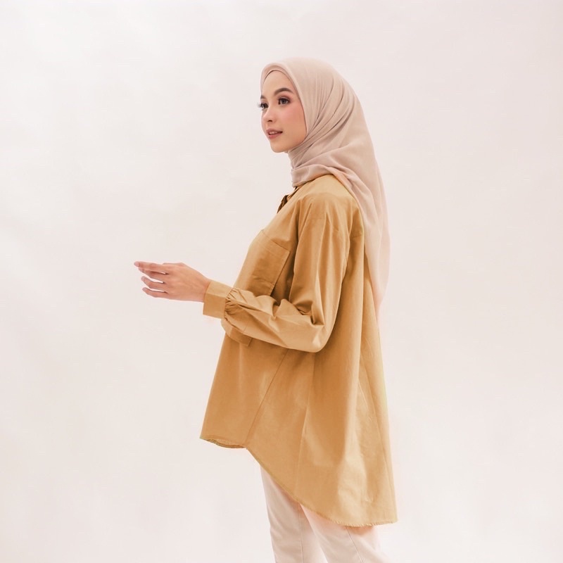 BEFAST - ZRD OOTD Wanita Kemeja KEIRI / DANETTA KEMEJA OVERSIZE / Kemeja Jumbo / Kem Polos Lengan Panjang / Atasan Wanita Terbaru 2022 / Fashion Wanita Kerja / Kemeja Kekinian Terlaris Di Kalangan Remaja