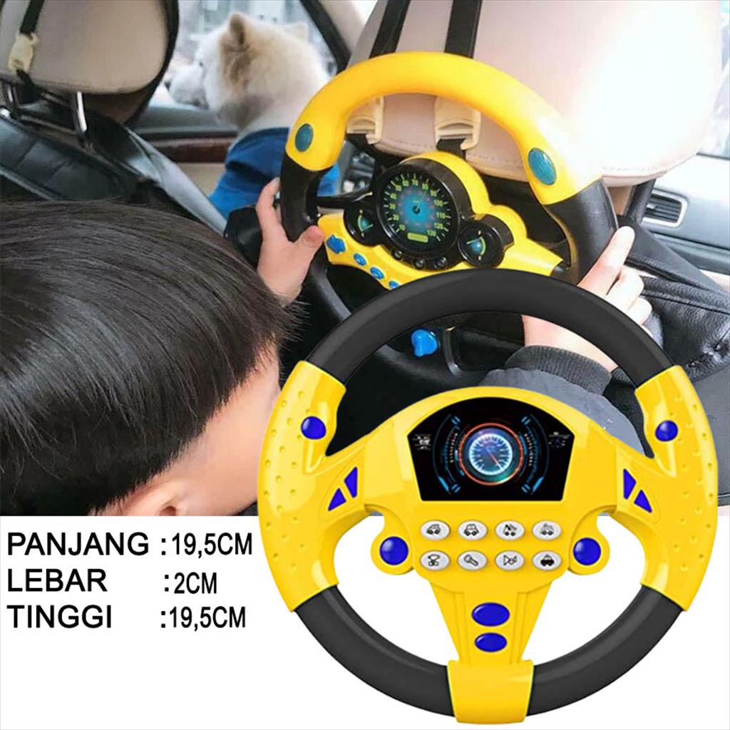 Mainan Anak Edukasi Setir  Mobil/ Mainan Setir-setiran / Steering Wheel Toys /(NEW) MAINAN STEERING WHEEL EDUKASI STIR MOBIL MAINAN