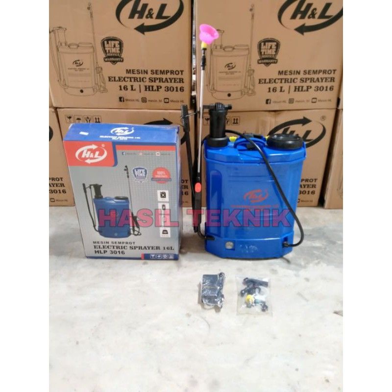 alat semprot hama 2in1 elektrik dan manual tangki 16liter