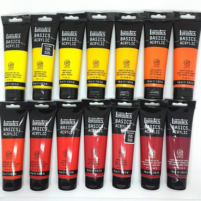 

Liquitex BASICS Acrylic Colour 118 ml Original Made In France