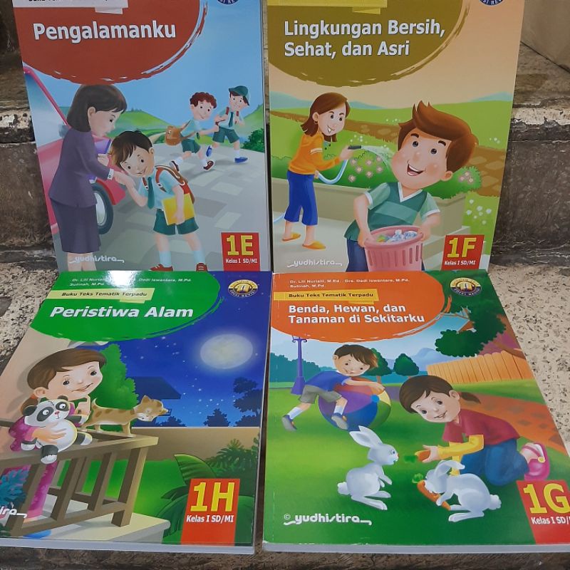 Tematik Terpadu SD/MI Kelas 1 E,F,G,H Yudhistira