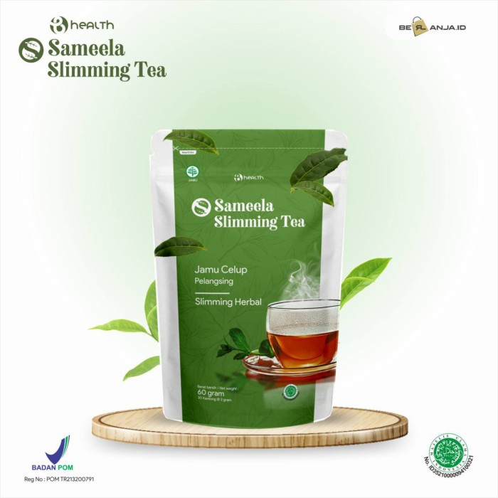 

COD READY Sameela Slimming Tea teh pelangsing diet tanpa sakit b erl kosmetik berlanja