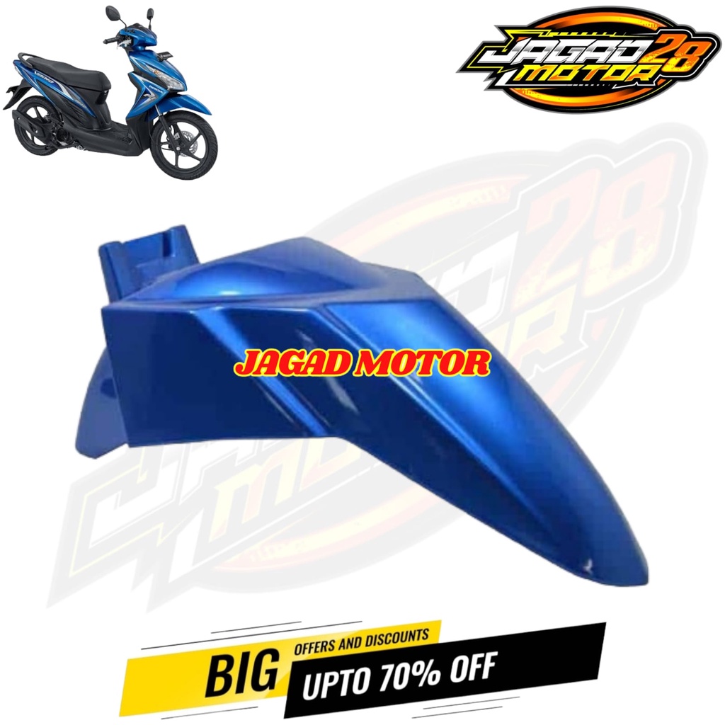 Spakbor Slebor Depan Vario Fi 110 Warna Biru / Spakbor Depan Vario 110 Fi Led K46 Biru / Spakbor Slebor Depan Honda Vario 110 Fi Agnes Biru / Spakbor depan Honda Vario Fi 110 LED Biru