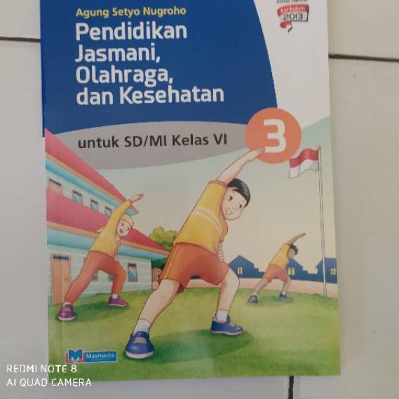 Hot Sell.. Buku PJOK SD kelas 4 5 6 Masmedia