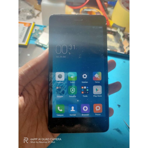 LCD ONLY REDMI 2 ORIGINAL COPOTAN