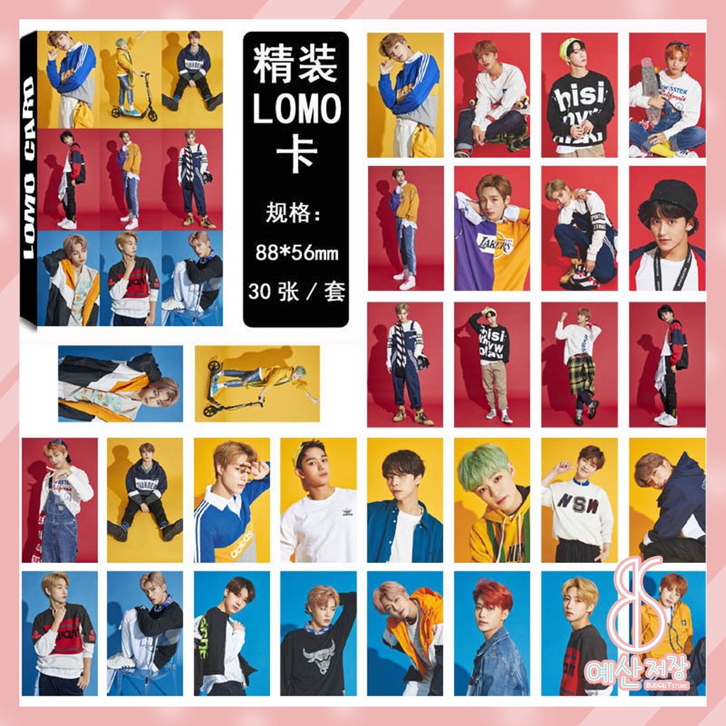 [BS] BISA COD NCT 30pcs Lomo Card Photo Card Kartu Foto KPOP Korea - KP394