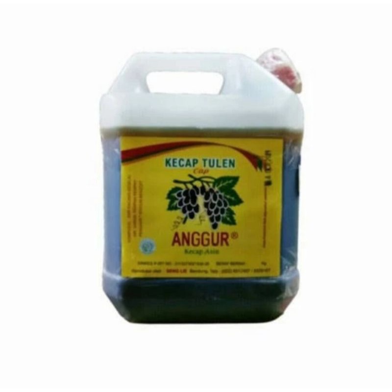 

Kecap asin anggur 5lt seng lie / kecap asin jerigen