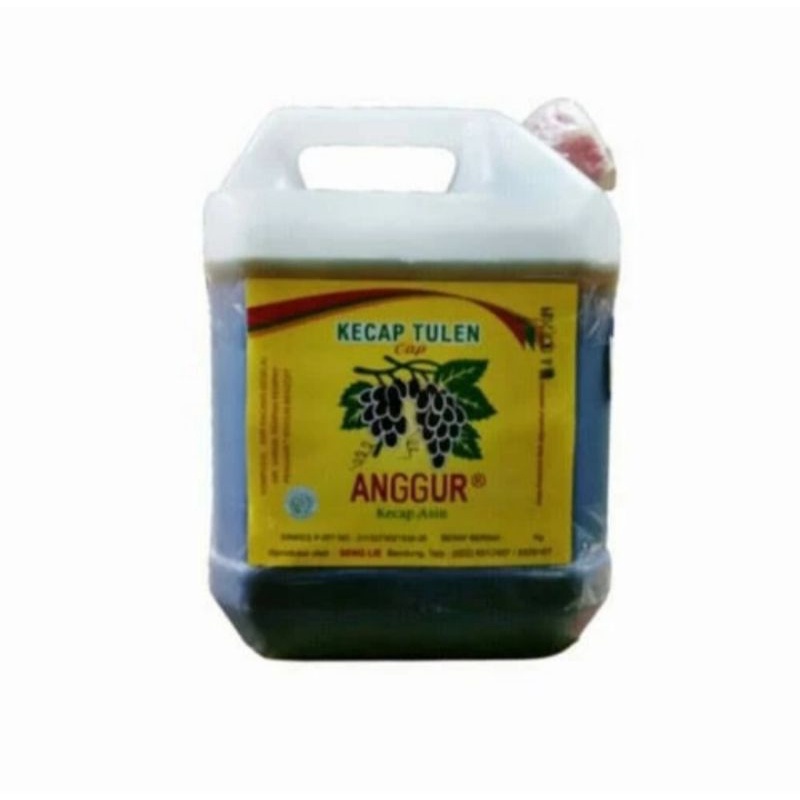 

Kecap asin anggur 5lt seng lie / kecap asin jerigen