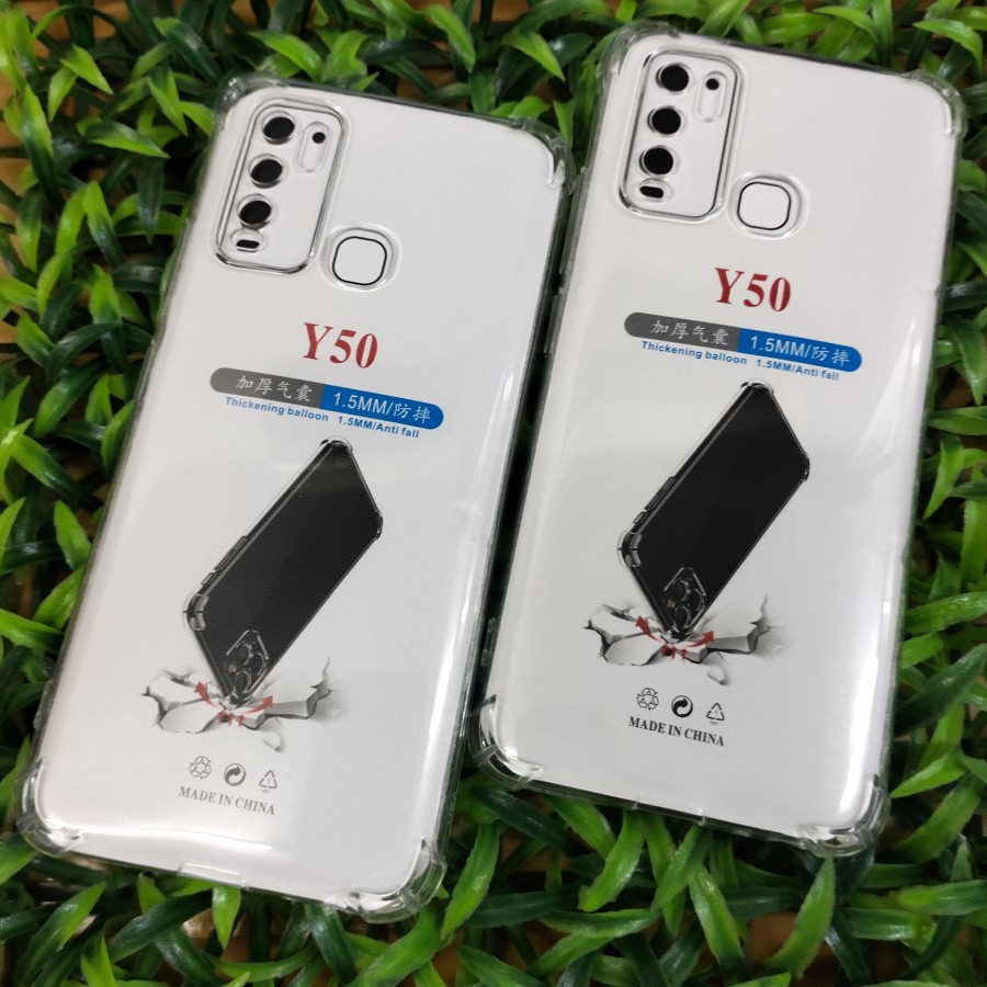 VIVO Y33T Y15S Y53S Y51 Y51A Y50 Y30 Y30i CASE SOFTCASE HD BENING CRACK CLEAR TRANSPARAN SOFT SILIKON KARET PROTECT CAMERA COVER PELINDUNG KAMERA