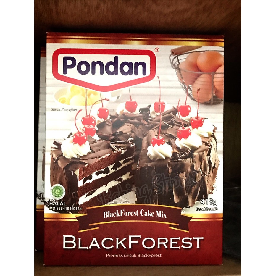 Pondan Tepung Instan(Premiks) Black Forest