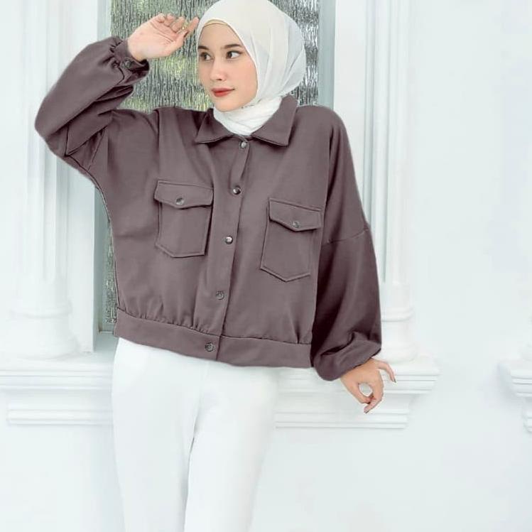 BestSeller OLIN BUTTON JAKET / OUTER CARDI WANITA POLOS JACKET ,,