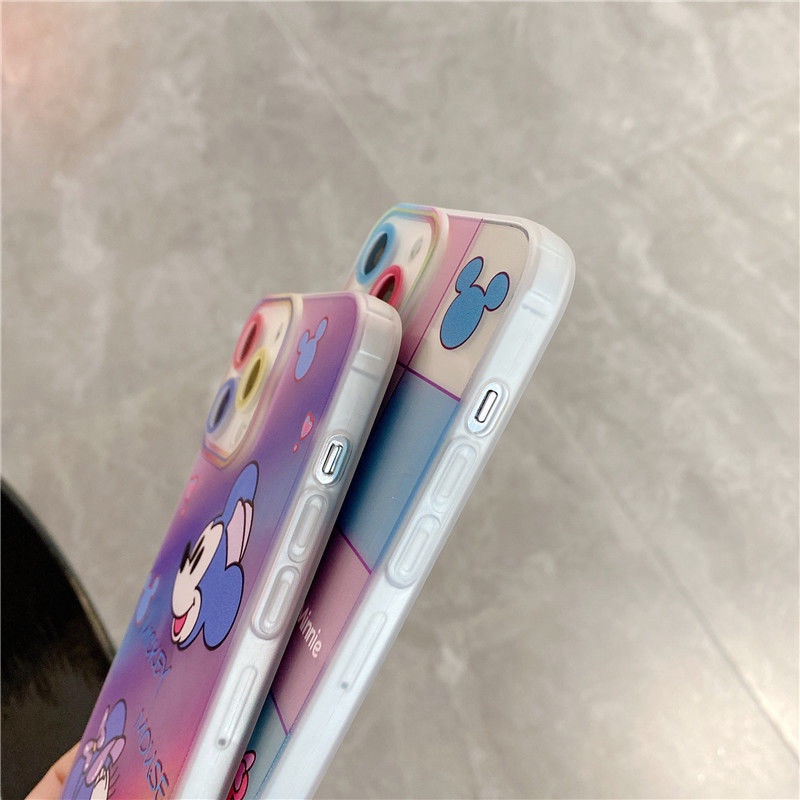 Case Motif Kartun Warna Pelangi Untuk IPhone 12 13 11 Pro Max X Xs Max Xr 5510